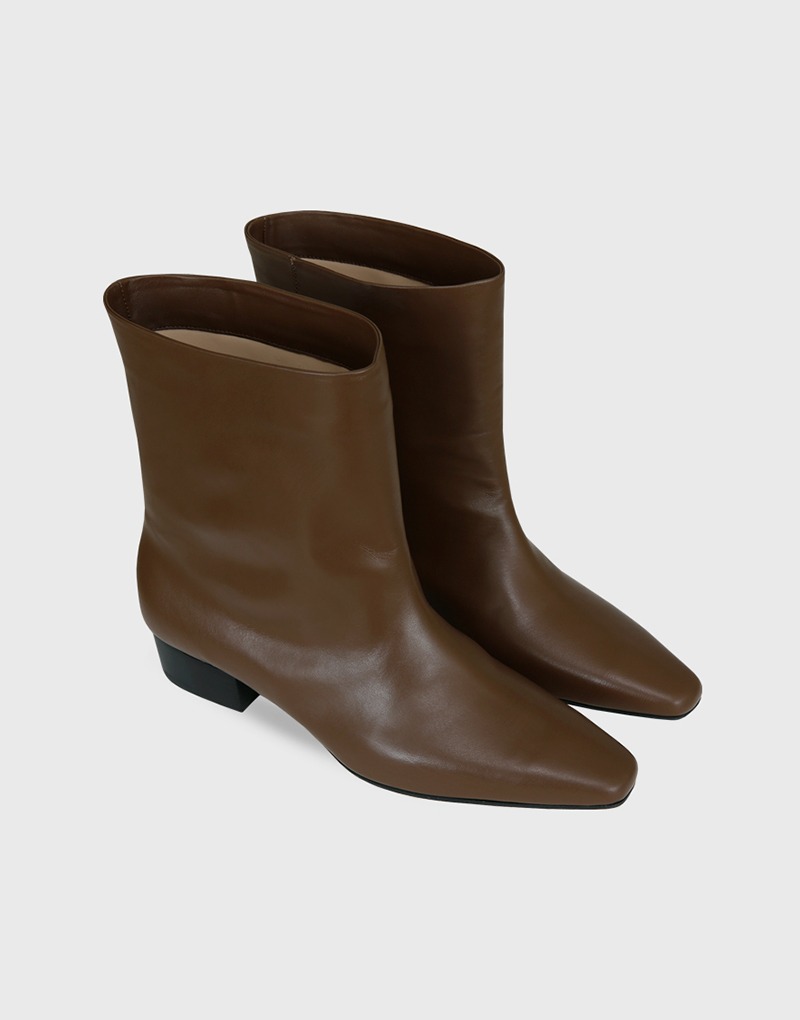 PERTH wide boots_saddle brown